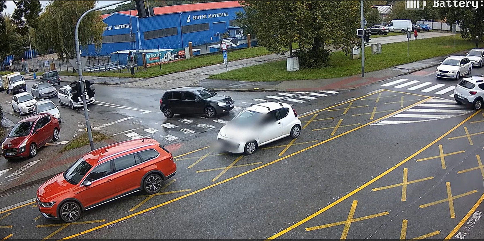 křižovatkan kříže