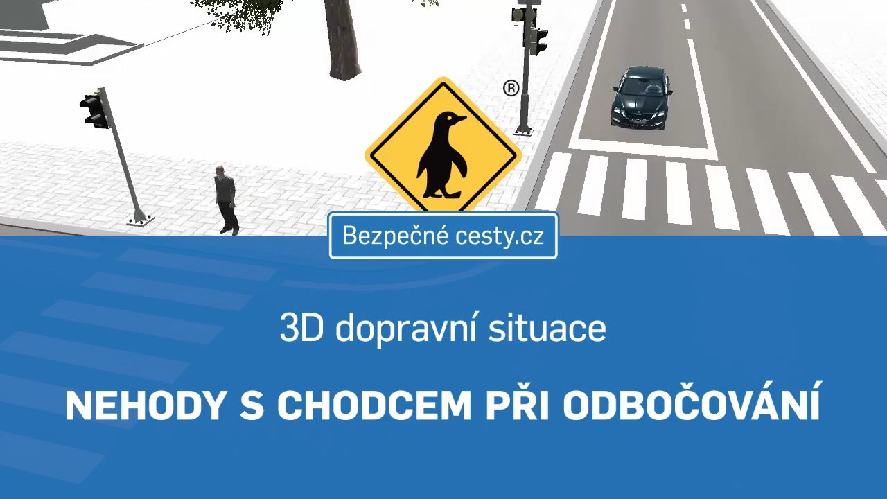 02 Nehody s chodcem pri odbocovani