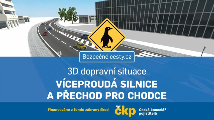 03 Prechod pro chodce pres viceproudou silnici